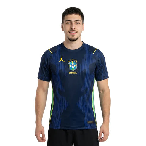 Camisa Nike Brasil II 2026/27 Jogador Azul