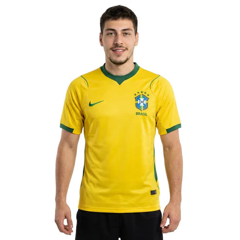 Camisa Seleção Brasileira I 26/27 - Torcedor Nike Masculina - Amarela